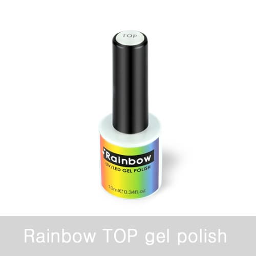 Rainbow UV LED soak off  TOP gel nail polish